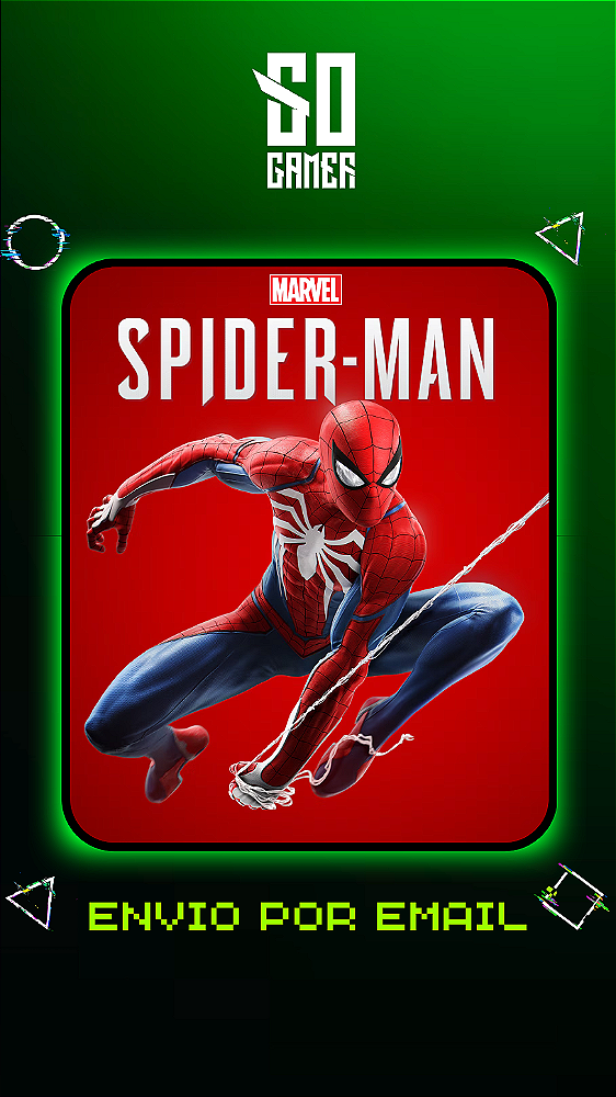 Spider Man 1 Marvel PS4 ou PS5 - Mídia Digital