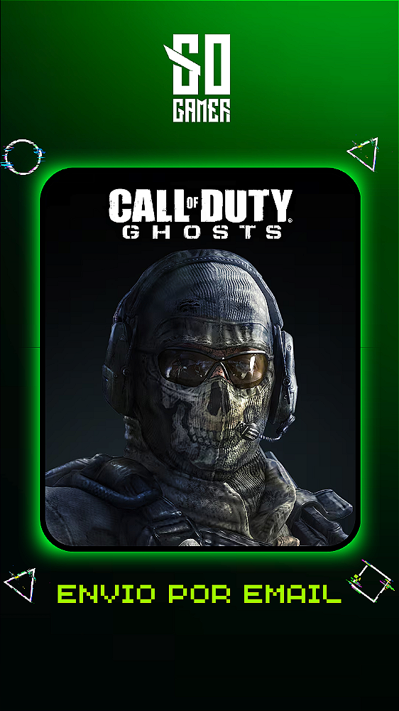 Call of Duty Ghosts PS4 ou PS5 - Mídia Digital