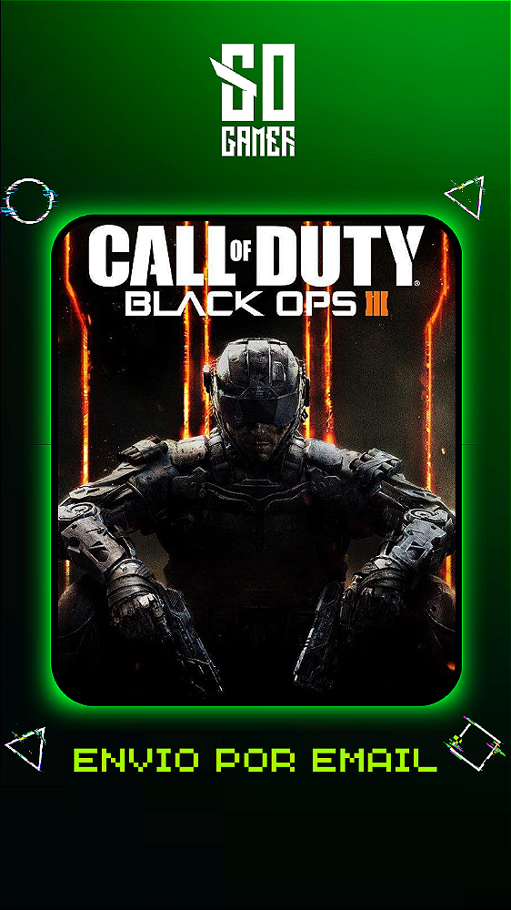 Call of Duty Black Ops 3 PS4 ou PS5 - Mídia Digital