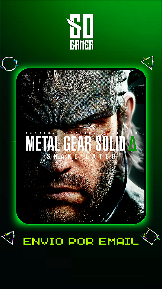 Metal Gear Solid Snake Eater PS5 - Mídia Digital