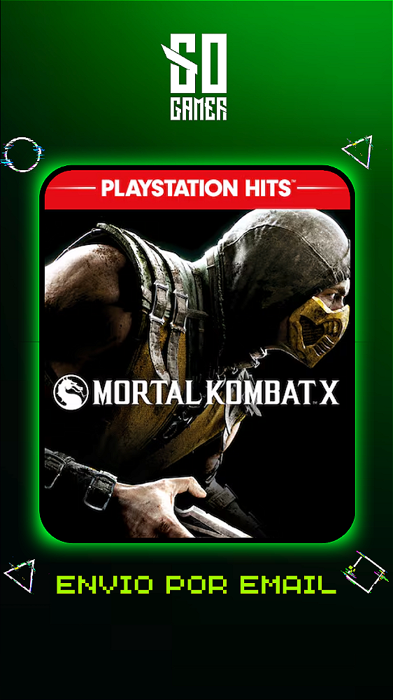 Mortal Kombat X PS4 ou PS5 - Mídia Digital