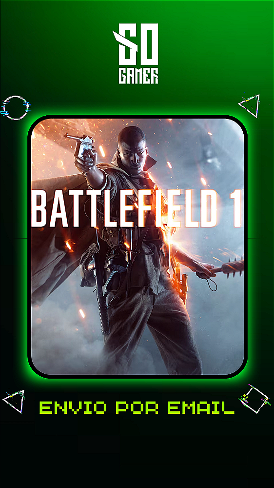 Battlefield 1 PS4 ou PS5 - Mídia Digital