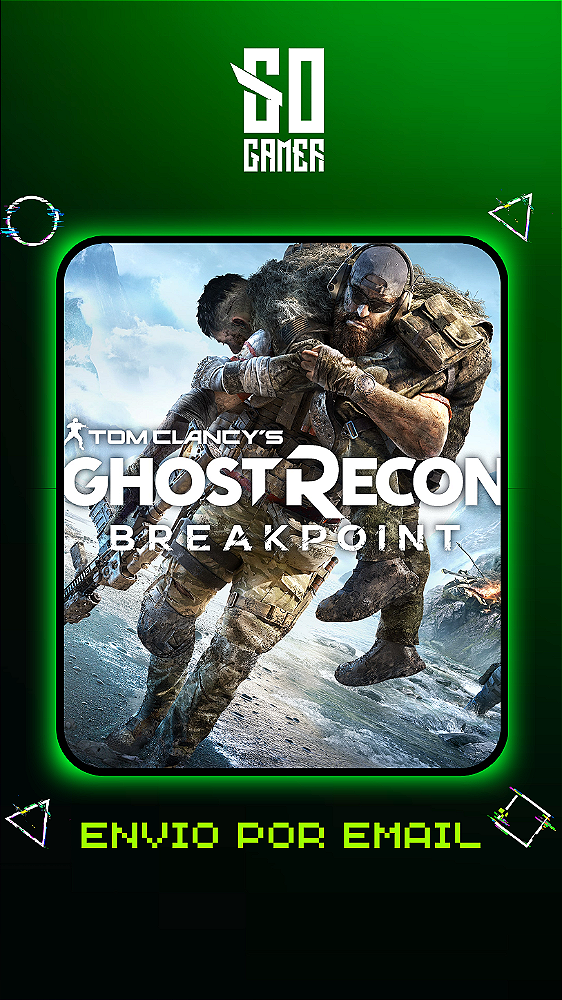 Tom Clancys Ghost Recon Breakpoint PS4 ou PS5 - Mídia Digital