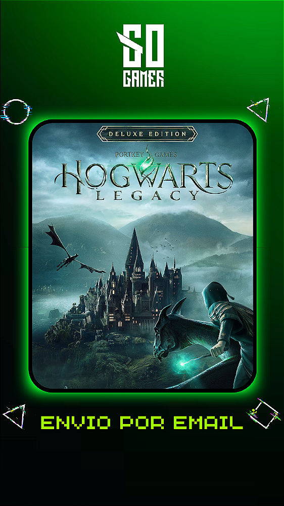 Hogwarts Legacy Edição Digital Deluxe PS4 ou PS5 - Mídia Digital