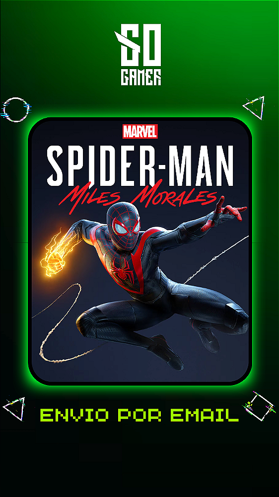 Spider Man Miles Morales PS4 ou PS5 - Mídia Digital