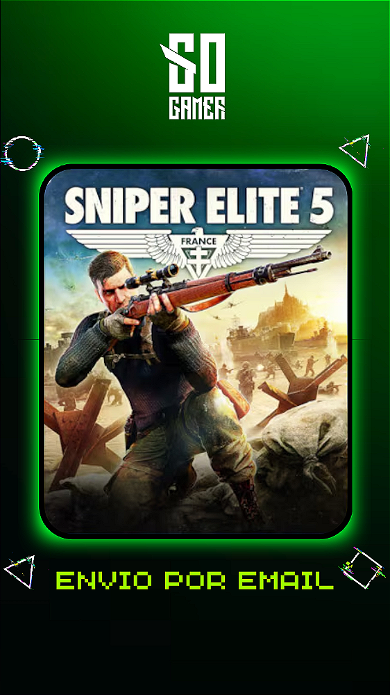 Sniper Elite 5 PS4 ou PS5 - Mídia Digital
