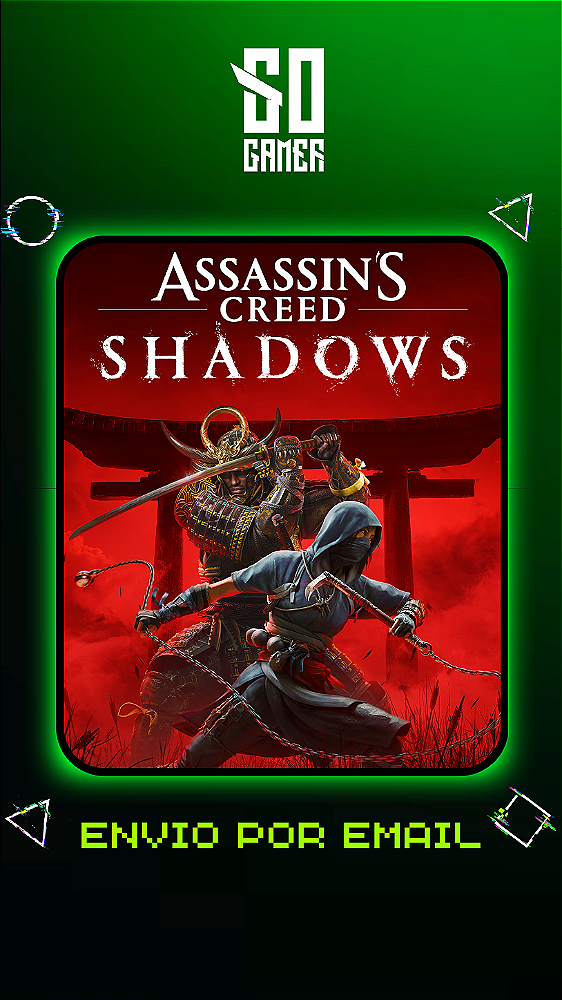 Assassins Creed Shadows PS5 - Mídia Digital