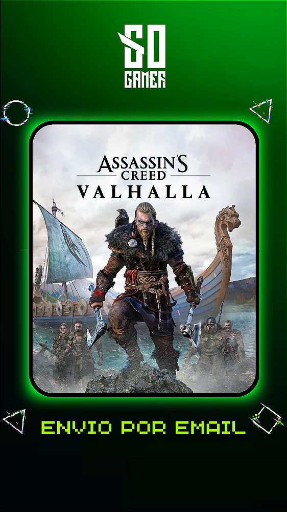 Assassins Creed Valhalla PS4 ou PS5 - Mídia Digital