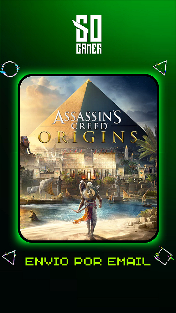 Assassins Creed Origins PS4 ou PS5 - Mídia Digital