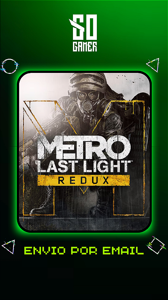 Metro: Last Light Redux PS4 ou PS5 - Mídia Digital
