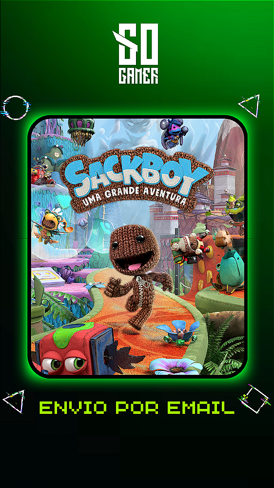 Sackboy Uma Grande Aventura PS4 ou PS5 - Mídia Digital