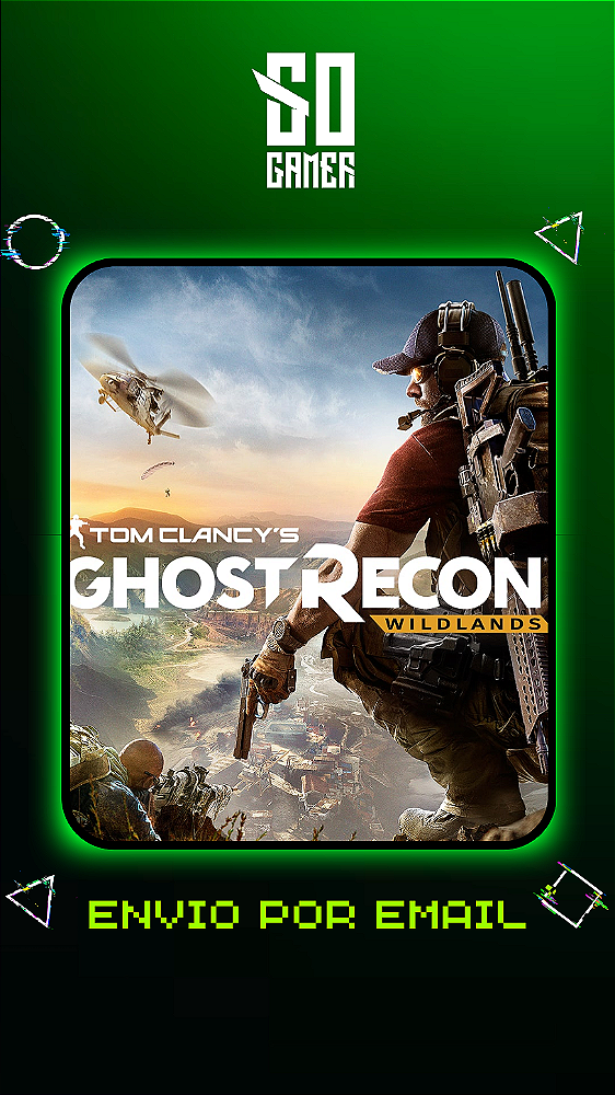 Tom Clancy’s Ghost Recon Wildlands PS4 ou PS5 - Mídia Digital