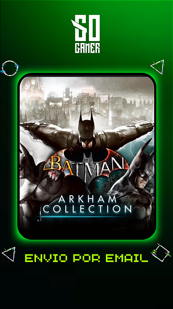 Batman Arkham Collection PS4 ou PS5 - Mídia Digital