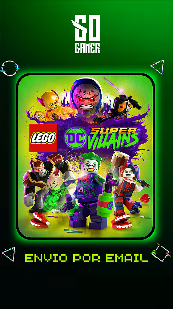 LEGO DC Super Vilões PS4 ou PS5 - Mídia Digital