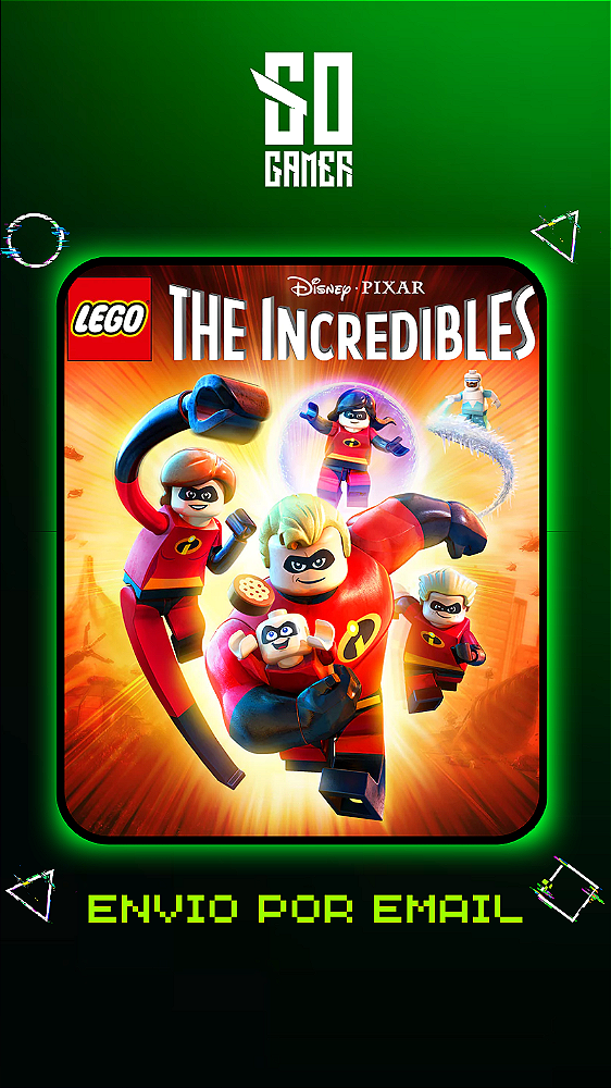 LEGO Os Incríveis PS4 ou PS5 - Mídia Digital
