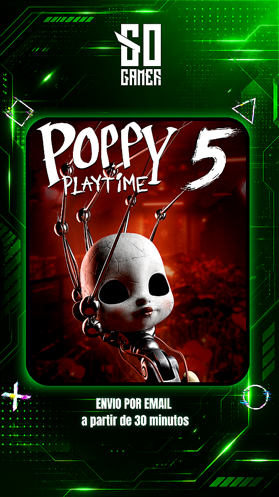 Poppy Playtime: Capítulo 5 PS4 ou PS5 - Mídia Digital