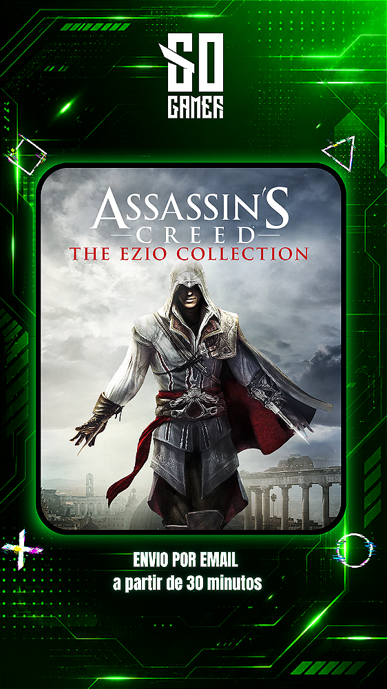 Assassins Creed Ezio Collection PS4 ou PS5 - Mídia Digital