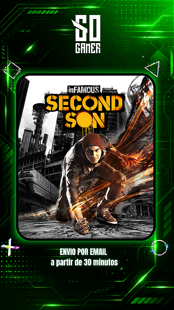 inFAMOUS Second Son PS4 ou PS5 - Mídia Digital