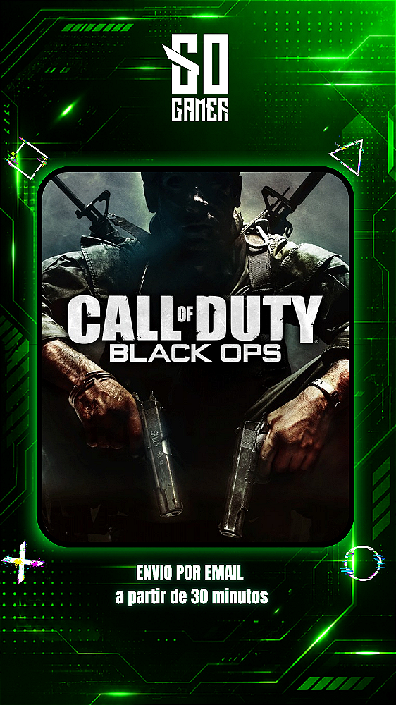 Call of Duty Black Ops 1 para PS4 ou PS5 Digital