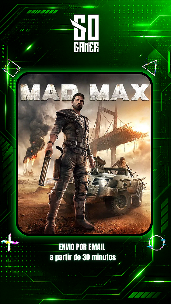 Mad Max PS4 ou PS5 - Mídia Digital