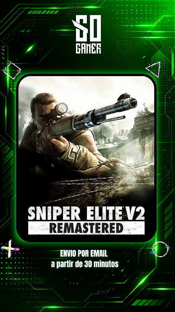 Sniper Elite V2 Remastered PS4 ou PS5 - Mídia Digital