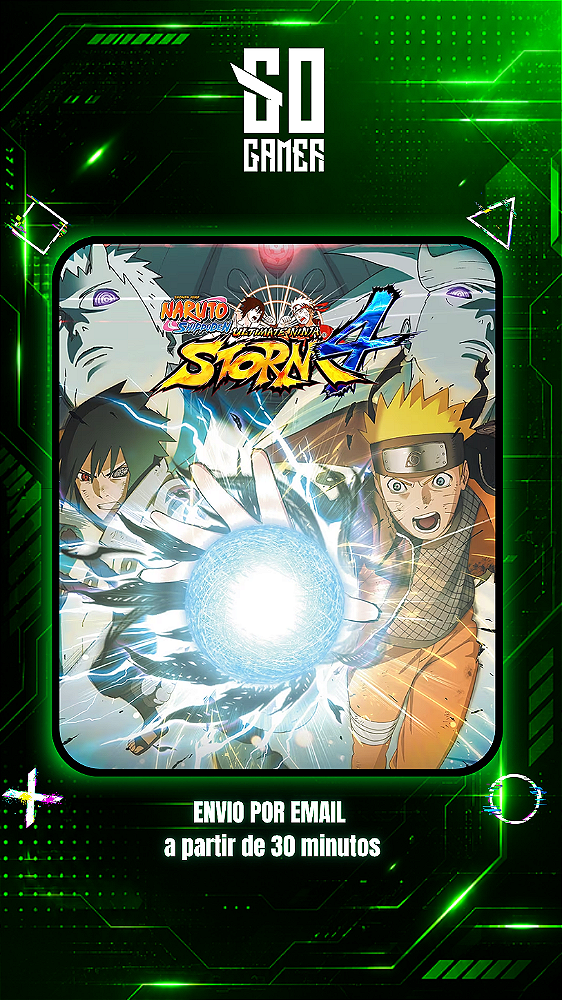 NARUTO SHIPPUDEN: Ultimate Ninja STORM 4 PS4 ou PS5 - Mídia Digital
