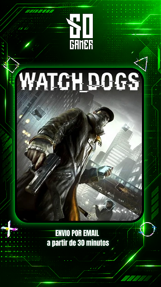 Watch Dogs PS4 ou PS5 - Mídia Digital