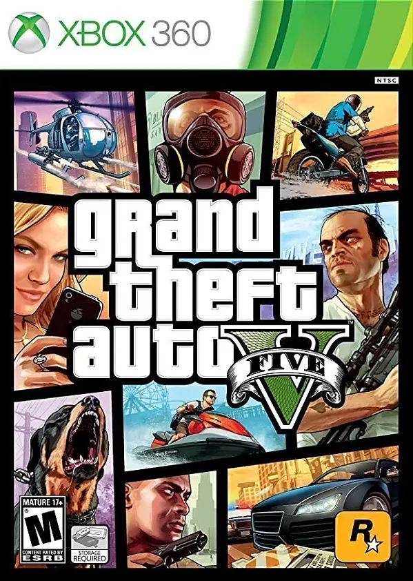 GTA 5 Xbox 360 Midia Digital