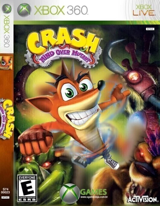 Crash Mind Over Mutant Xbox 360 Midia Digital