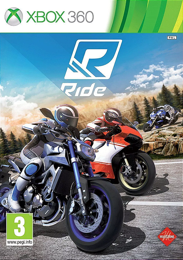 RIDE Xbox 360 Mídia Digital