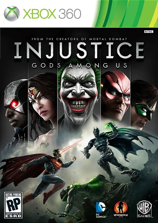 Injustice Xbox 360 Mídia Digital