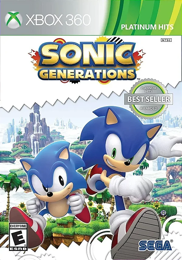 Sonic Generations Xbox 360 Mídia Digital