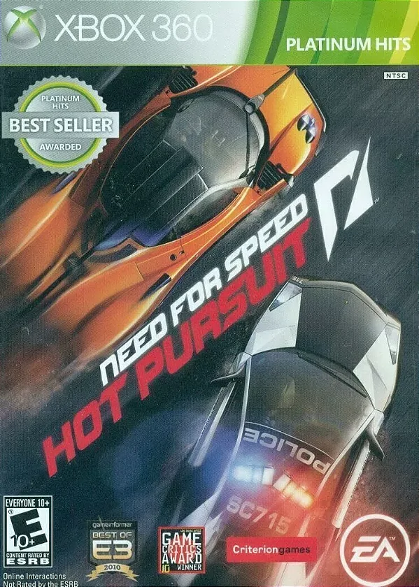 Need for Speed Pursuit Xbox 360 Midia Digital