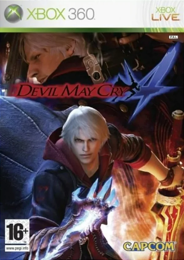 Devil May Cry 4 Xbox 360 Mídia Digital