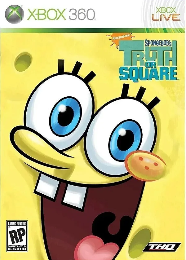 Bob Esponja Xbox 360 Mídia Digital