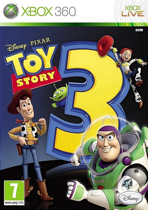 Toy Story 3 Xbox 360 Mídia Digital