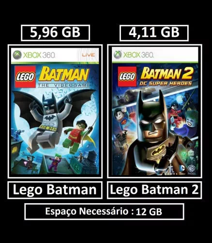 Lego Batman 1 e 2 Xbox 360 Digital
