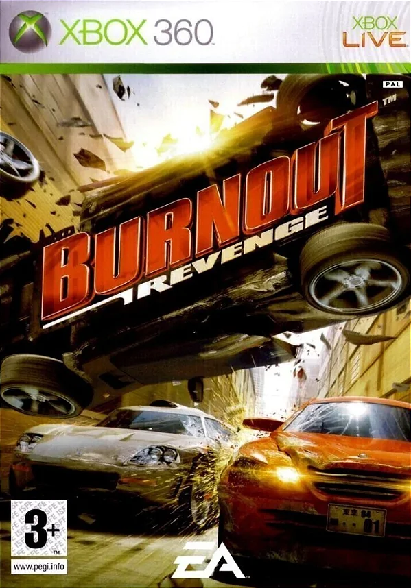 Burnout Revenge Xbox 360 Mídia Digital