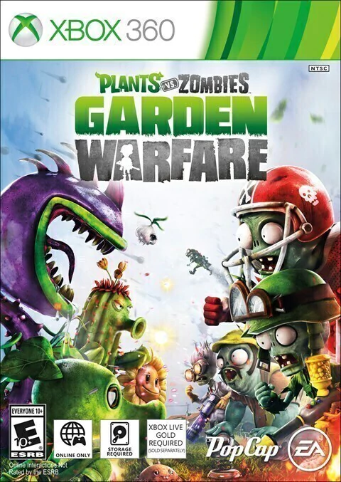 Plants vs Zombies Garden Warfare Xbox 360 Midia Digital