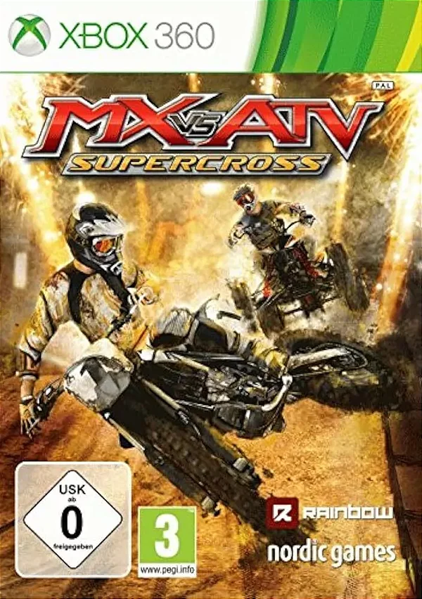 MX Vs ATV Supercross Xbox 360 Midia Digital