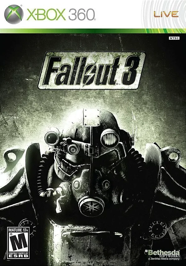 Fallout 3 Xbox 360 Mídia Digital
