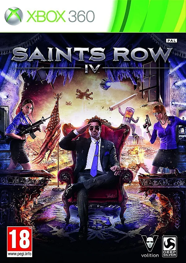 Saints Row 4 Xbox 360 Mídia Digital