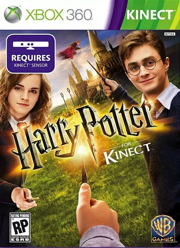 Harry Potter Kinect Xbox 360 Mídia Digital