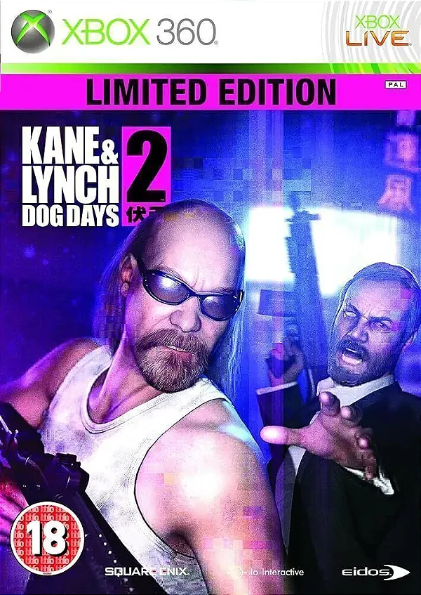 Kane And Lynch 2 Xbox 360 Mídia Digital