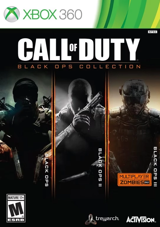 Combo Call of Duty Black Ops 1, 2 e 3 Xbox 360 Midia Digital