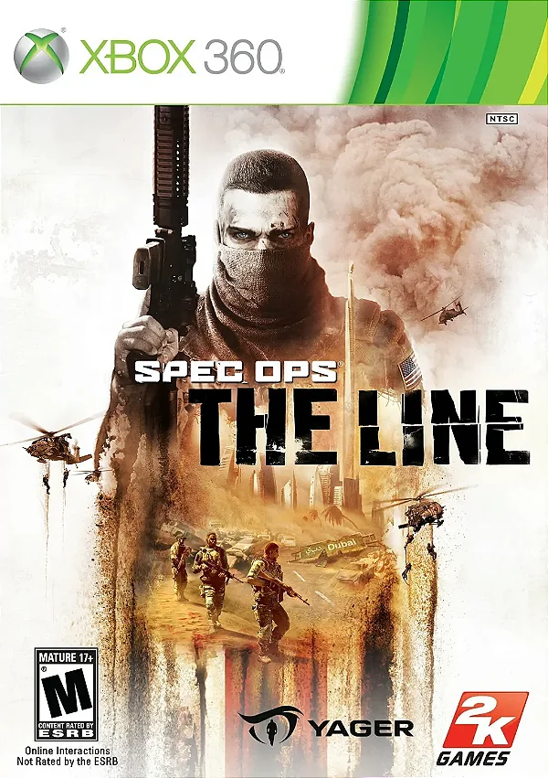 Spec Ops The Line Xbox 360 Midia Digital