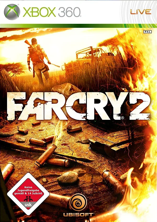 Far Cry 2 Xbox 360 Mídia Digital