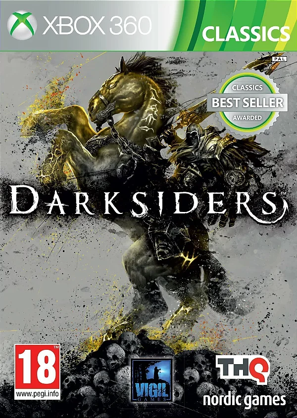 Darksiders Xbox 360 Mídia Digital