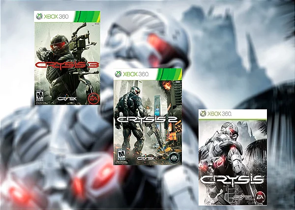 Combo Crysis Xbox 360 Mídia Digital