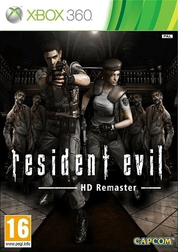 Resident Evil 1 HD Remaster Xbox 360 Midia Digital